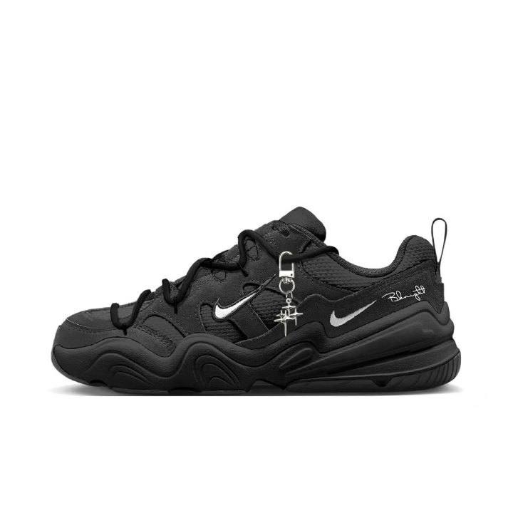 Nike Nike Tech Hera Abrasion Resistant Low top Casual Shoes Unisex Black White