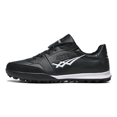 AISHIMENG TF Turf Artificial Turf Slip Resistant Abrasion Resistant Soccer Shoes Men's Black