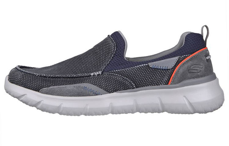 Skechers Del Retto Tucano Mesh, Textile, Leather Cushioning Abrasion Resistant Breathable Low top Casual Shoes Men's