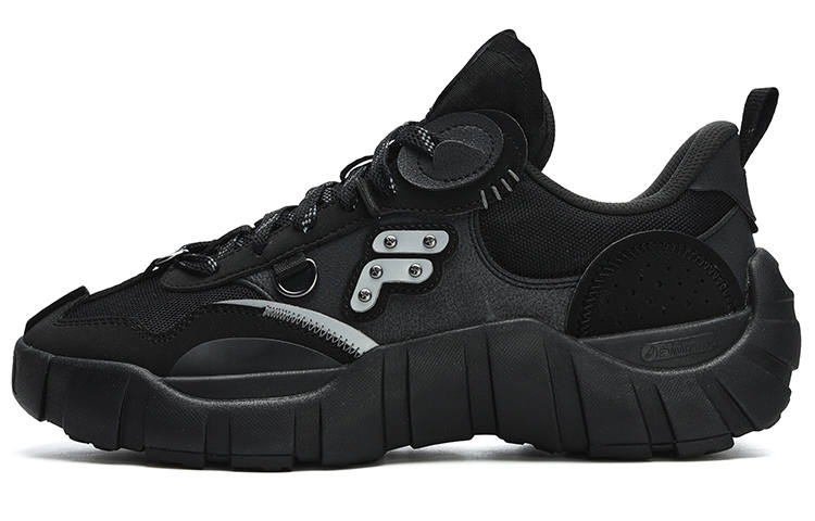 FILA FUSION Bone Sneakers 'Black'