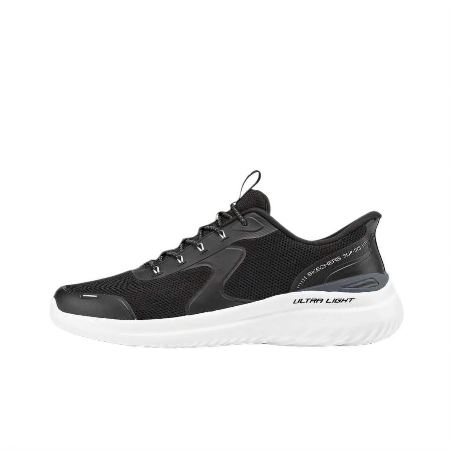 Skechers SPORT MENS Comfortable Abrasion Resistant Low top Casual Shoes Men's Black