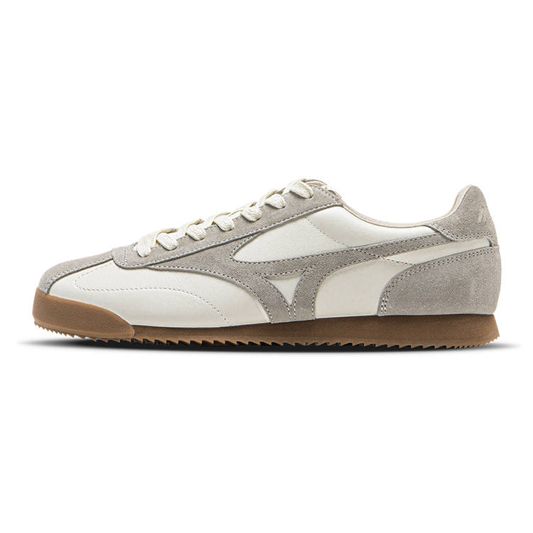 Mizuno Trendy Slip Resistant And Breathable Low top Casual Shoes Unisex White Gray
