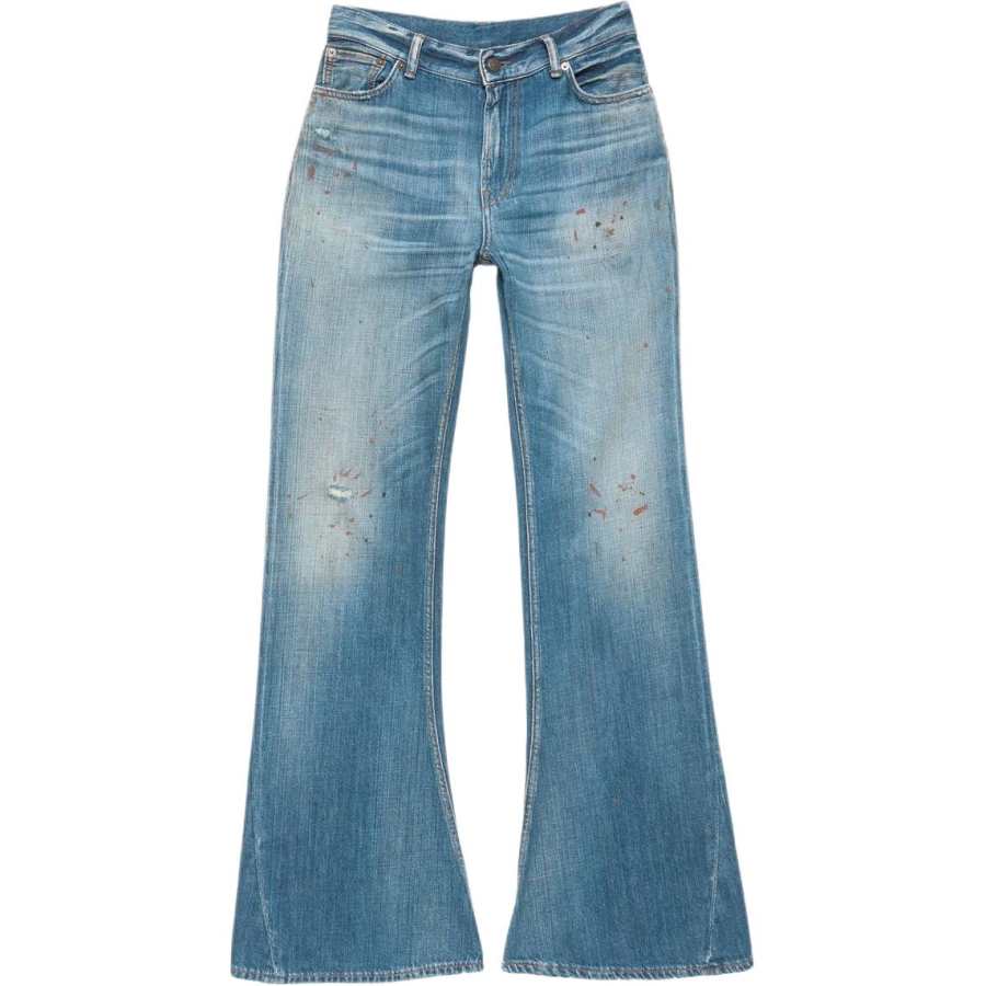Acne Studios Acne Studios flared patch trousers