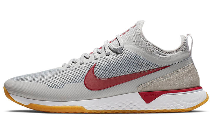 Nike Nike F.C. Soccer Shoes Grey/Red