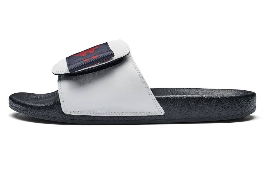 Kappa EVA Slip Resistant Slip Resistant Slide Slippers Unisex White Black
