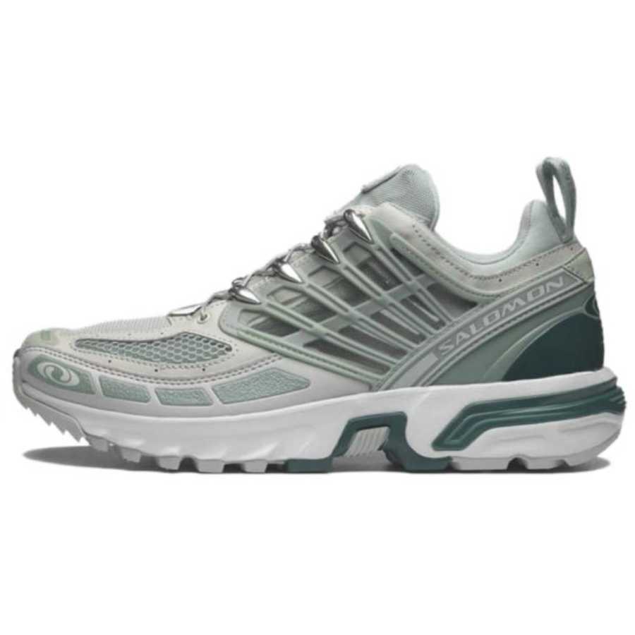SALOMON ACS Pro Low top Casual Shoes Unisex Gray Green