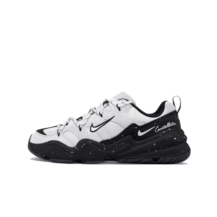 Nike Nike Tech Hera Offline Lab, Oreo Abrasion Resistant Low top Casual Shoes Men's Black White