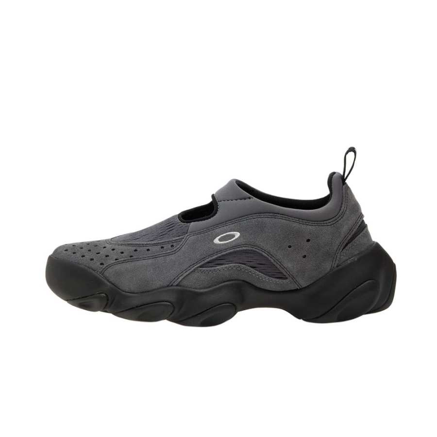 Oakley Abrasion Resistant Cushioning Low top Casual Shoes Unisex Gray
