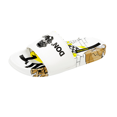 HOTMARZZ Slide Slippers Unisex Black/White