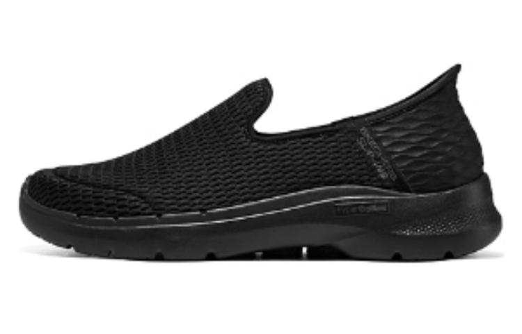 Skechers Go Walk 6 Hands Free Slip Ins Fabric Abrasion Resistant Breathable Abrasion Resistant Breathable Low top