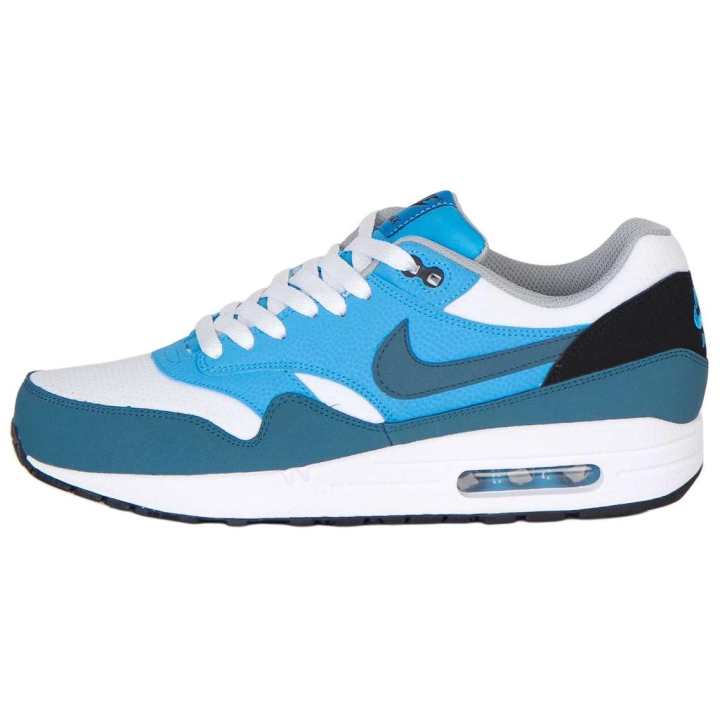 Nike Nike Air Max 1 Low top Casual Shoes Men's White Blue