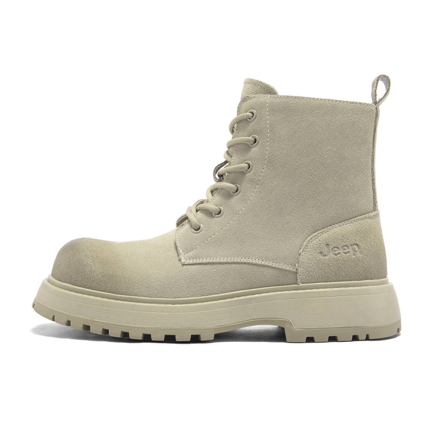 Jeep Jeep Knee High Combat Boots Men's Sand