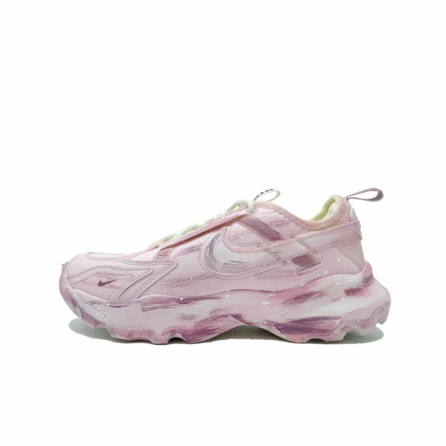 Nike Nike TC 7900 Misty Wild Cherry Blossom Slip Resistant Abrasion Resistant Low top Casual Shoes Women's