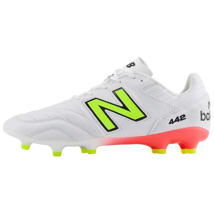 New Balance New Balance 442 Pro Fg V2 White Energy Red Hi Lite