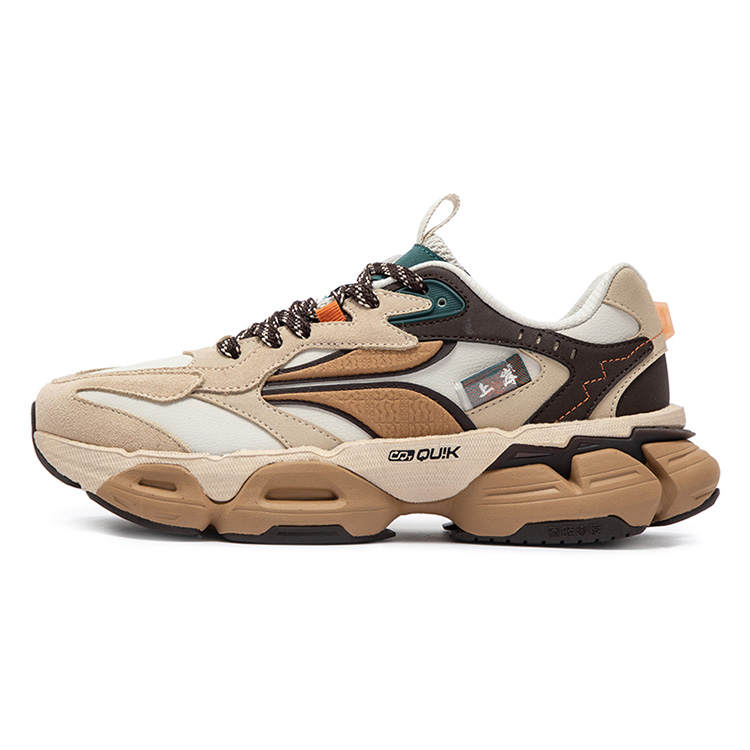 361° Mystic Eyed PRO Slip Resistant Abrasion Resistant Low top Casual Shoes Men's Apricot Tea Brown