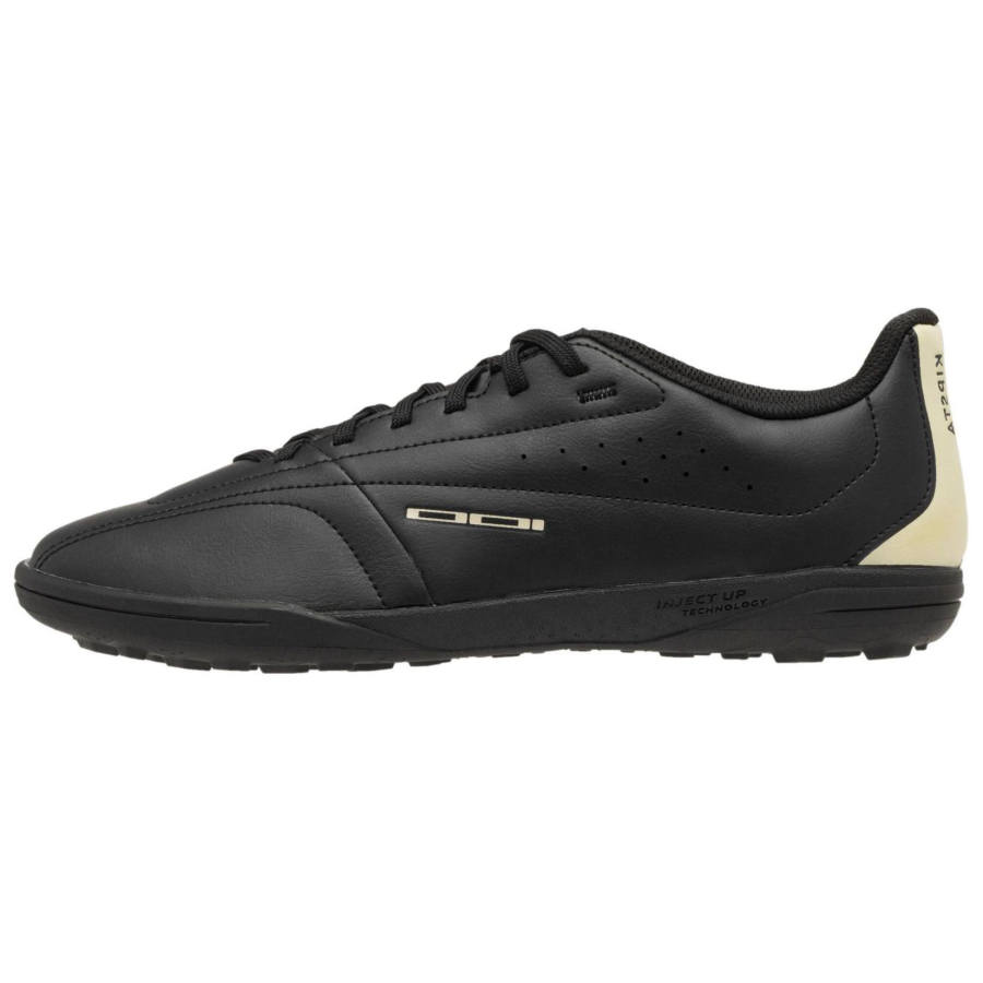 DECATHLON AG Artificial Ground Slip Resistant Abrasion Resistant Soccer Shoes Men's Black
