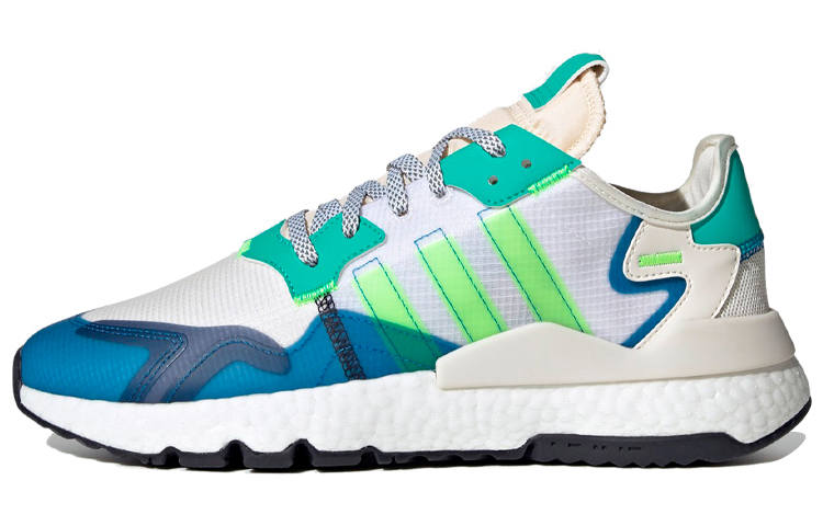 Adidas Originals Nite Jogger 'White Green Blue'