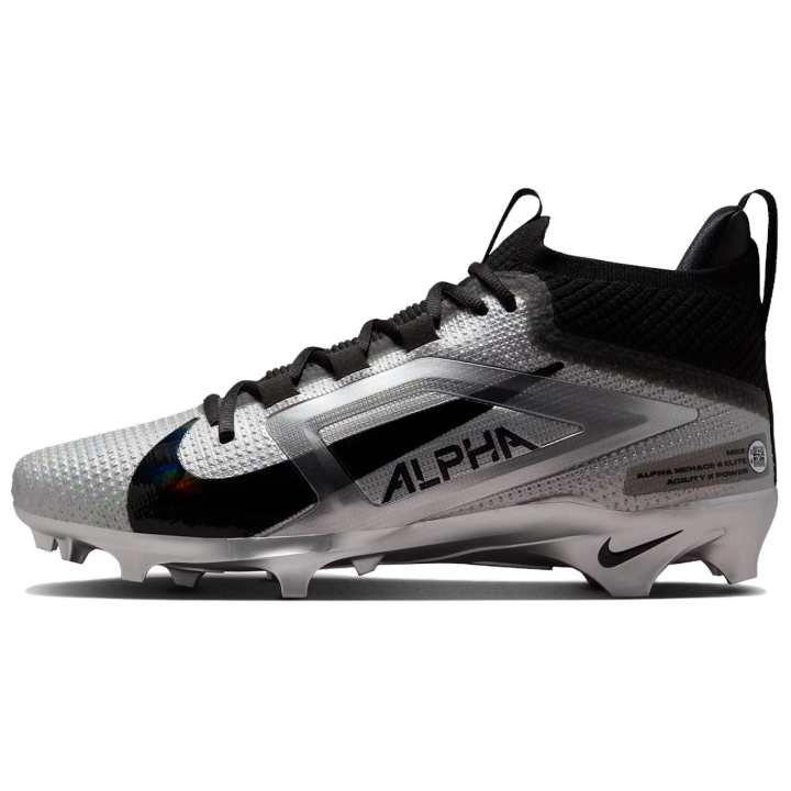 Nike Nike Alpha Menace 4 Elite Saquon Barkley Metallic Silver