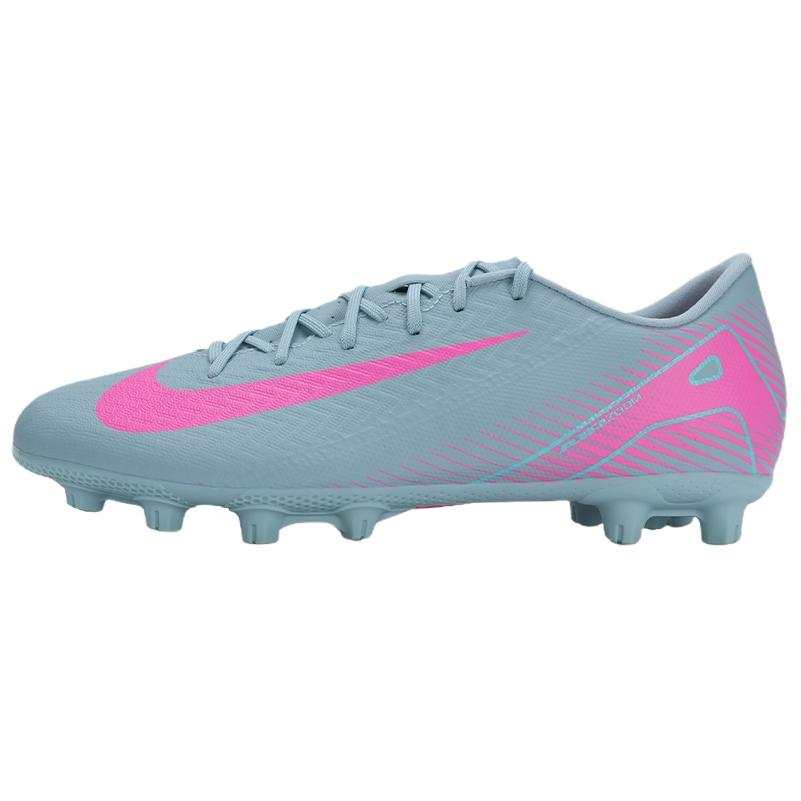 Nike Nike Mercurial Vapor 16 Comfortable HG Hard Ground Soccer Shoes Unisex Gray Pink