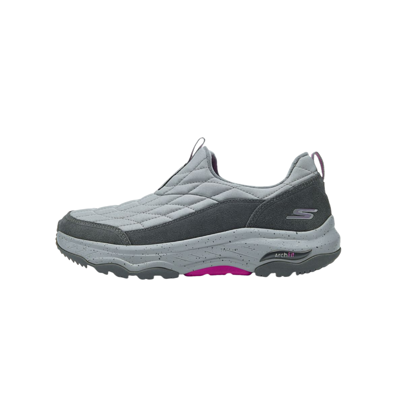 Skechers Women's GO WALK Abrasion Resistant Low top Casual Shoes Women's Gray