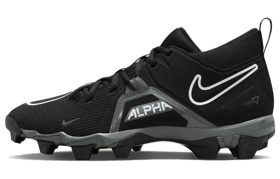 Nike Nike Alpha Menace 3 Shark Cushioning Slip Resistant Abrasion Resistant Soccer Shoes Men's Black