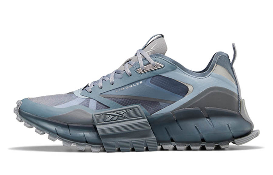 Reebok Zig Kinetica Ximon Lee x Zig Kinetica Reebok Horizon Edge 'Snake Pack - Metallic Grey Navy'