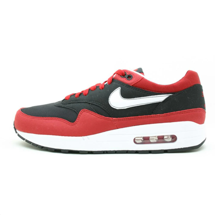 Nike Nike Air Max 1 Low top Casual Shoes Men's Black Red