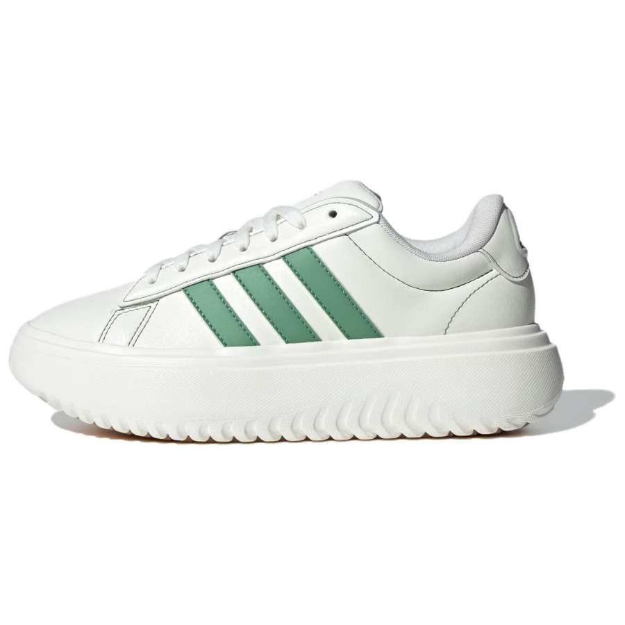 Adidas Adidas Wmns Grand Court Platform 'White Preloved Green' Women's