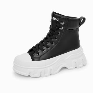 SLnU★3 SLNU 3 Short Combat Boots Unisex