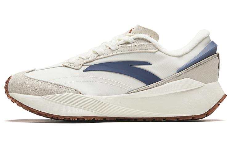Anta Icing Versatile, Fleece Lined Abrasion Resistant Low top Casual Shoes Men's Ivory White