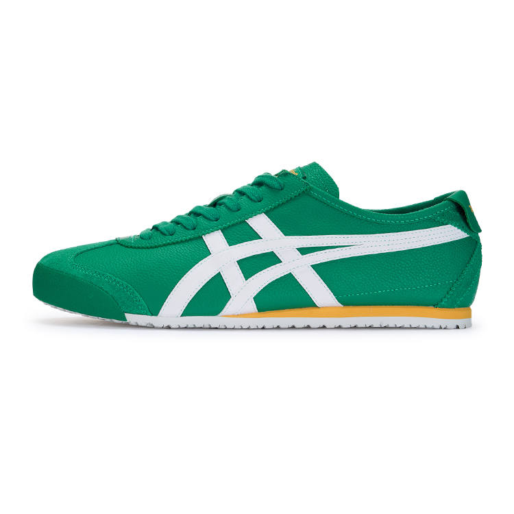 Onitsuka Tiger Mexico 66 Slip Resistant And Breathable Low top Casual Shoes Unisex Green