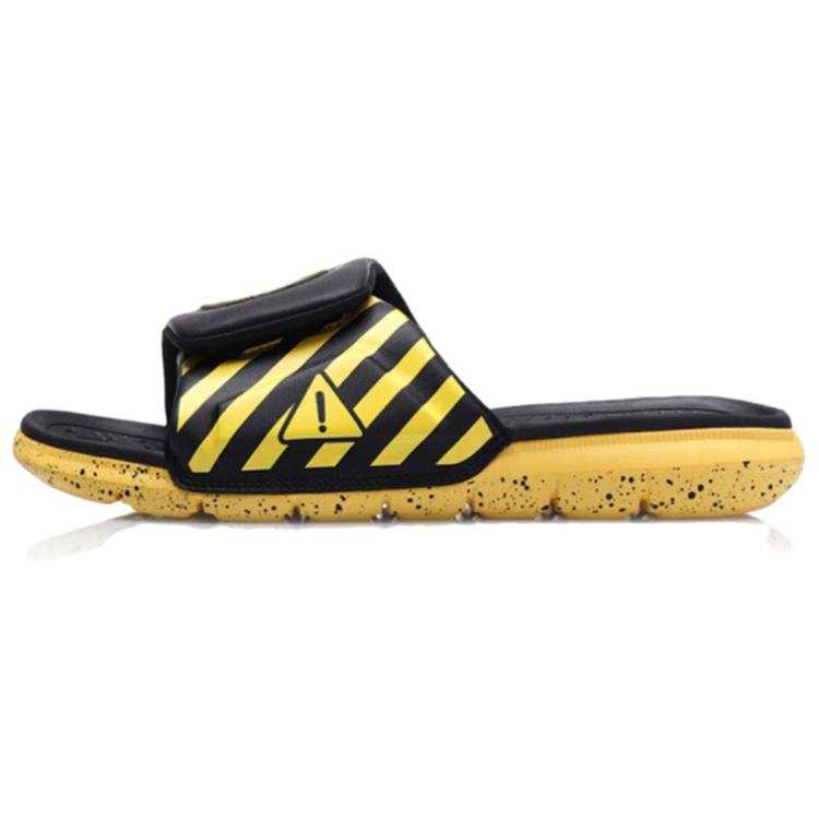 Li-Ning Li Ning WAY OF WADE Trendy Quiet Slide Slippers Men's Yellow