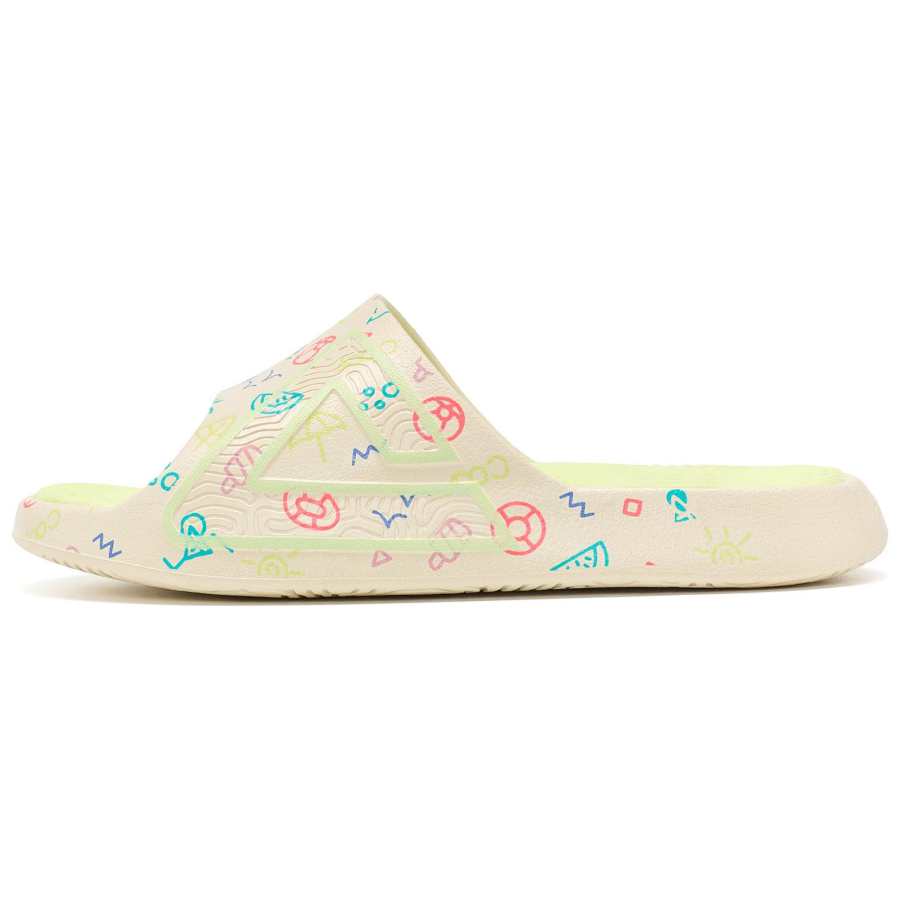 PEAK PEAK Statistic Sandals Slide Slippers Women's Bean Khaki