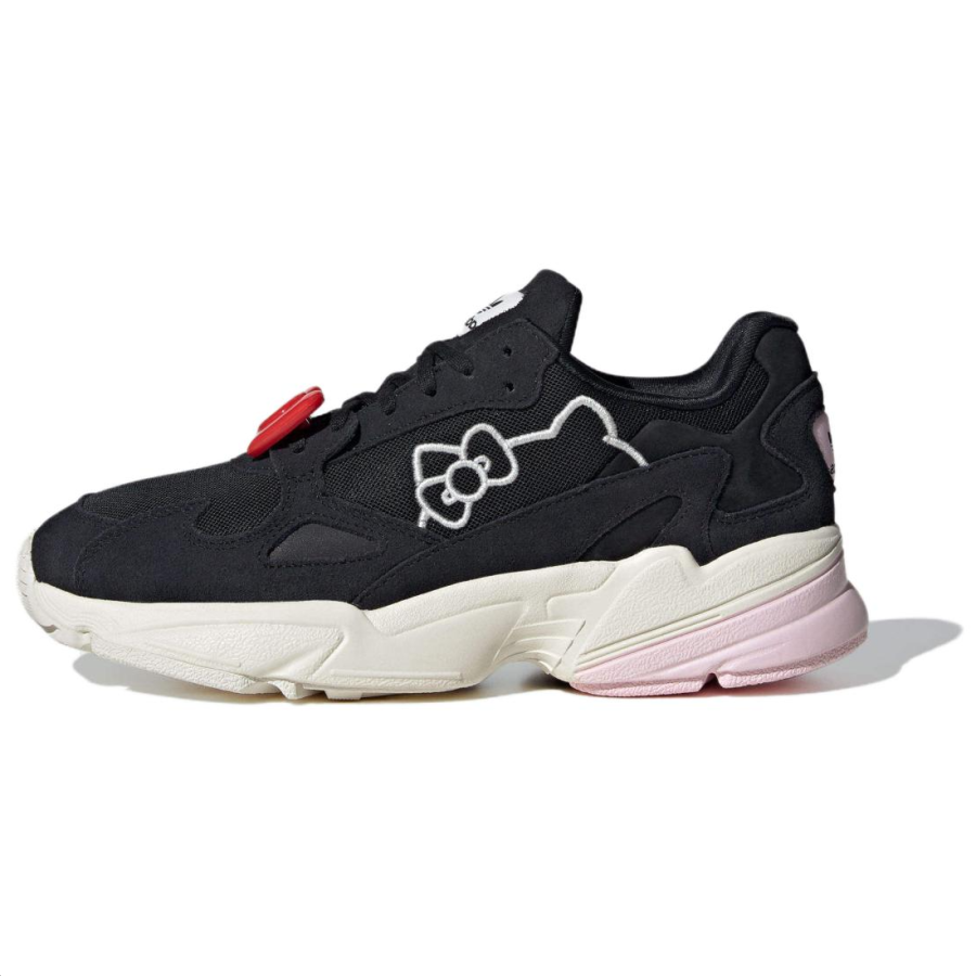 Adidas Originals Falcon Hello Kitty x Falcon Wmns Adidas Originals 'Black Clear Pink' Women's