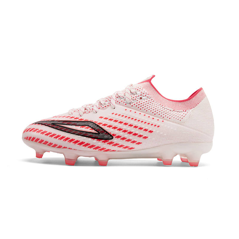 Keliqee Soccer Shoes Men's Low Top Red