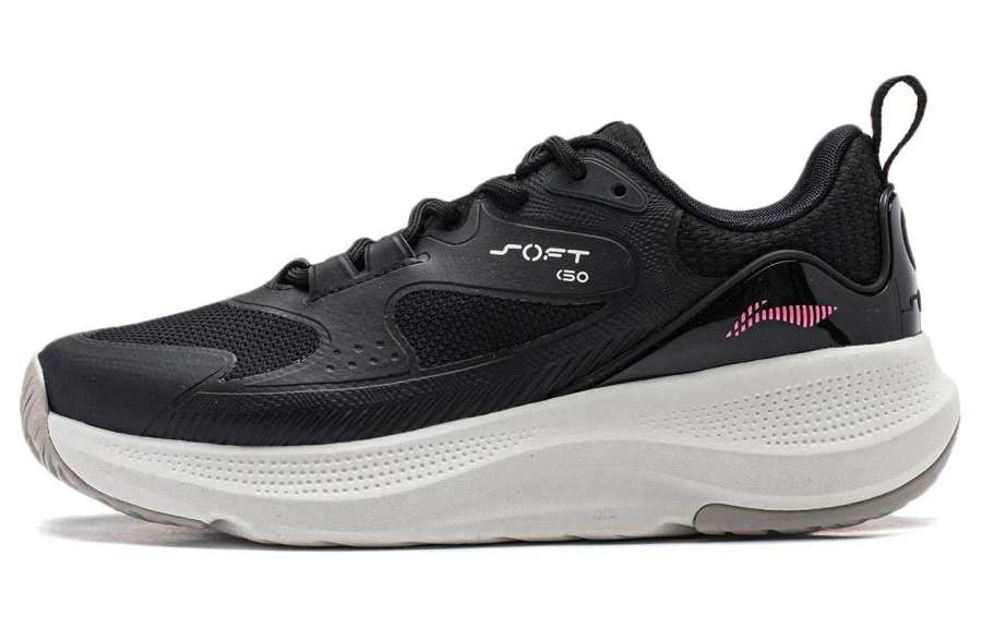 Li-Ning Li Ning SOFT ELEMENT Casual Shoes Women's Low Top Black