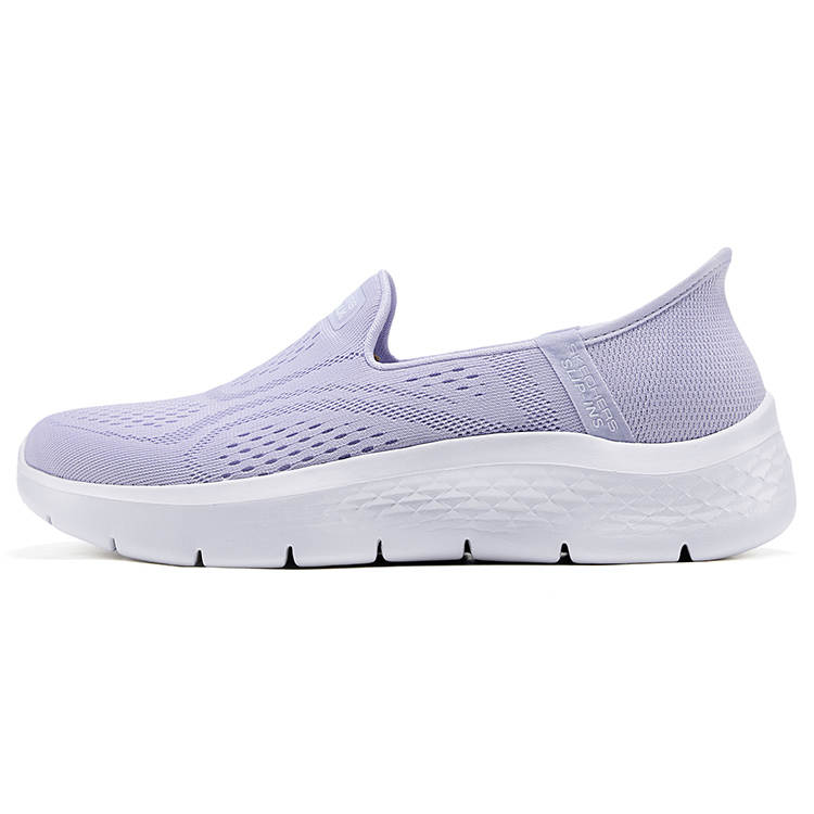 Skechers Go Walk Flex Low top Walking Shoes Women's Light Purple