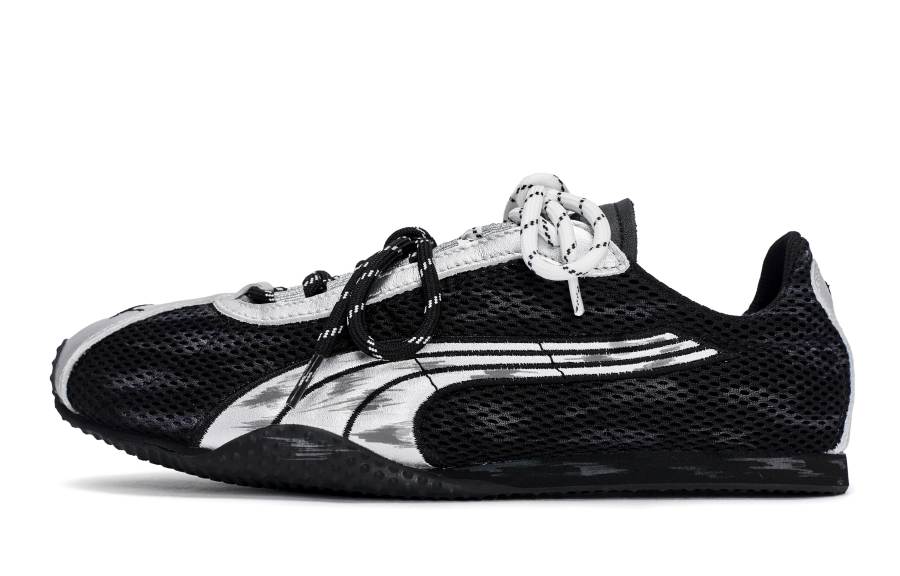 PUMA H Street Casual Shoes Unisex Low Top Black/White/Silver