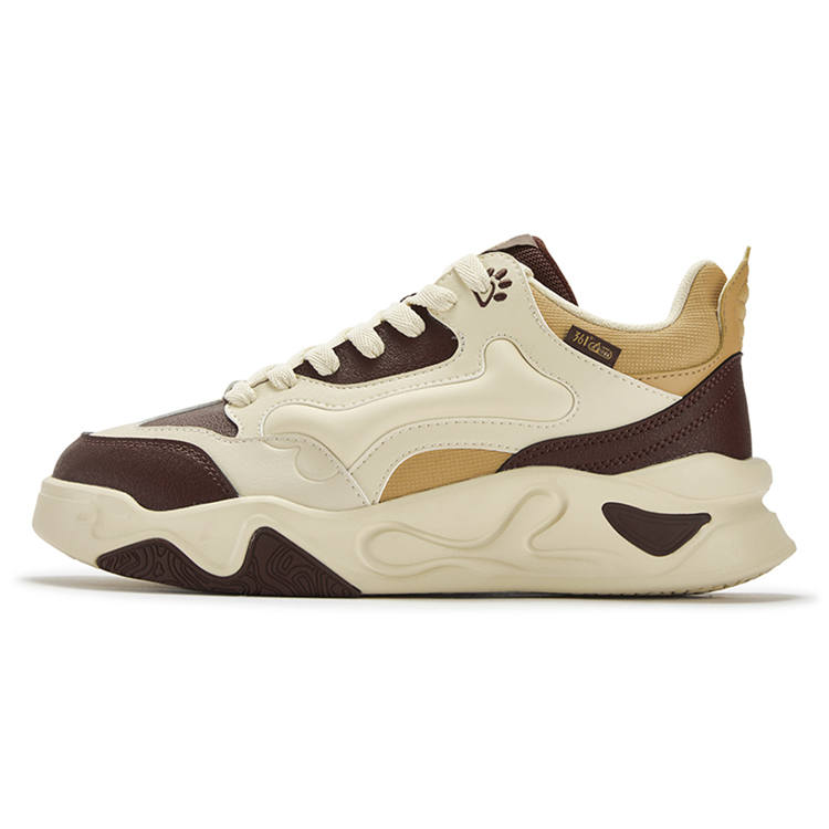361° Bone Shoes 3.0 Thermal Abrasion Resistant Slip Resistant Low top Casual Shoes Men's Coffee Brown