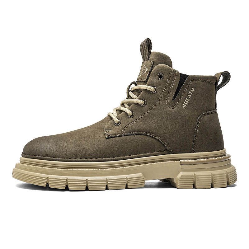 BAOZAOGONGYANG BAOZAOGONGYANG Short Combat Boots Men's
