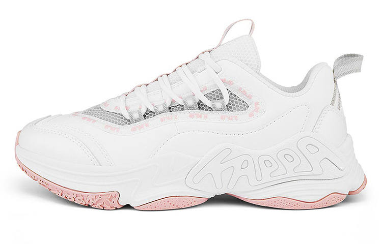Kappa Casual Shoes Women's Low Top White/Pink
