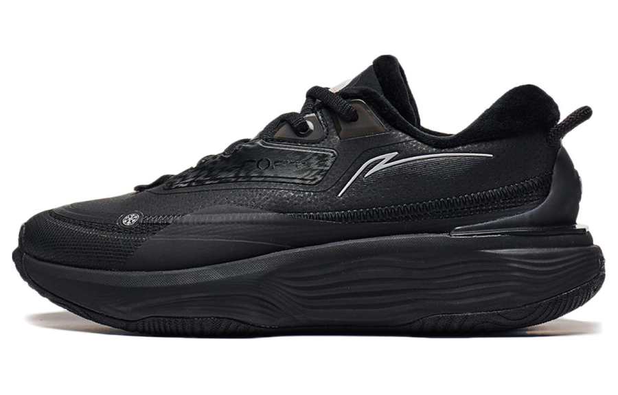 Li-Ning Li Ning SOFT WARM Fleece Soft Rebound, Refreshing Breathable Comfortable Low top Casual Shoes Women's Black