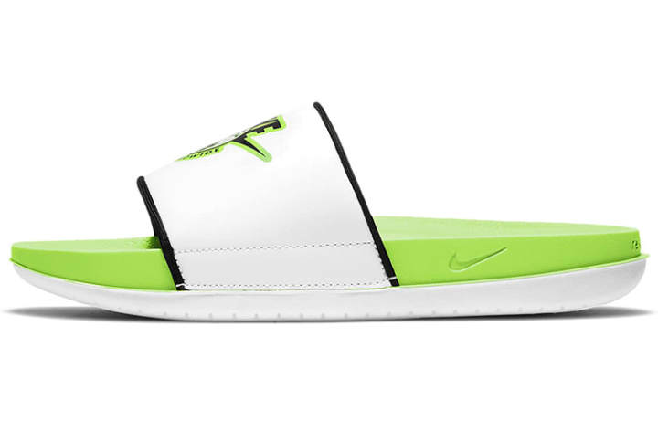 Nike Nike Offcourt Slide White/Green Women's