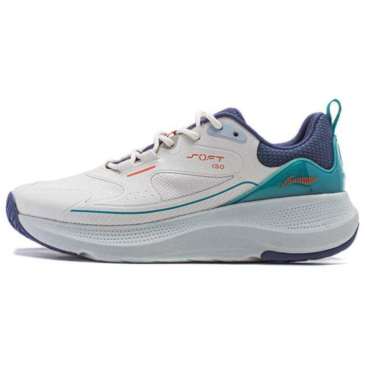 Li-Ning Li Ning Soft Element Cushioning Slip Resistant Abrasion Resistant Cushioning Slip Resistant Abrasion Resistant Low top