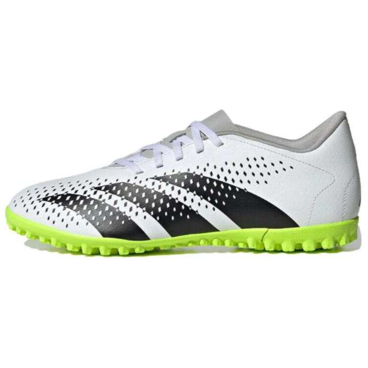 Adidas Adidas Predator Accuracy.4 Slip Resistant Abrasion Resistant Soccer Shoes Men's White