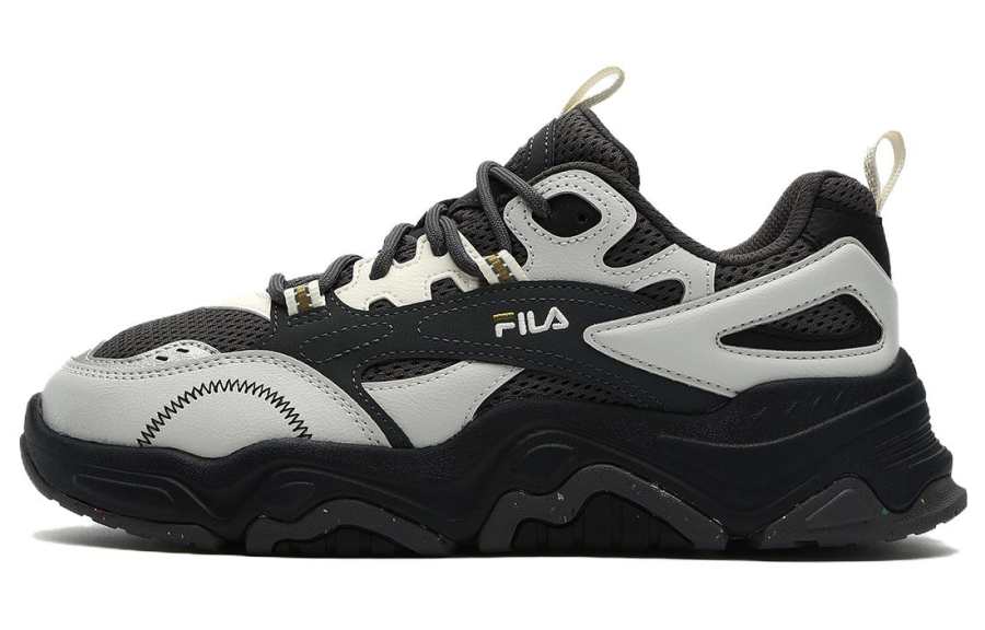 FILA Fusion Collina Sneakers 'Black Grey' Women's