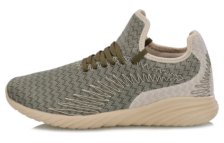 Li-Ning Li Ning Tide Casual Shoes Unisex Low Top Lime Gray