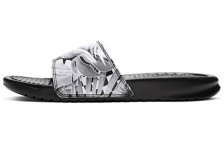 Nike Nike Benassi Jdi Floral Slides Black/Grey Women's