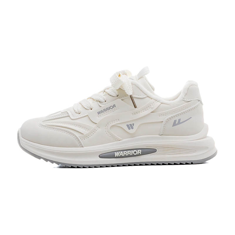 Warrior Slip Resistant, Abrasion Resistant, Thermal Low top Casual Shoes Women's White Gray