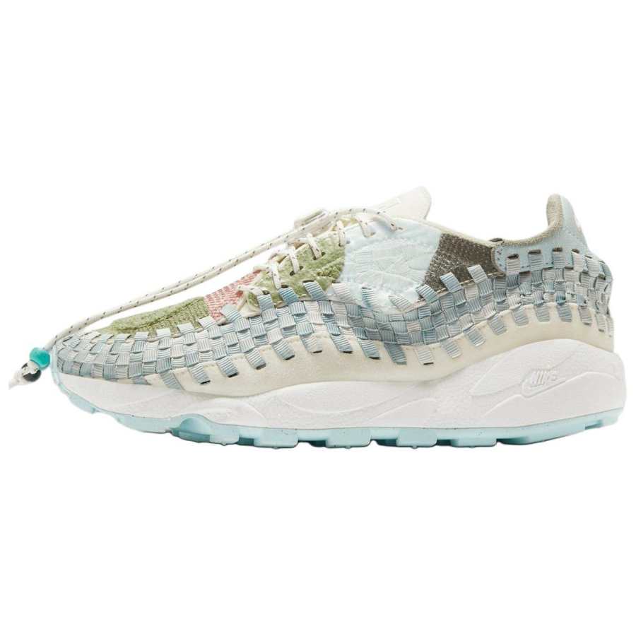 Nike Nike Air Footscape Slip Resistant Abrasion Resistant Low top Casual Shoes Women's White